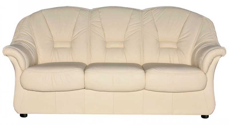 Трехместный диван-кровать «Омега» в коже