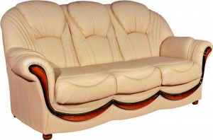 Кожаный диван «Дельта»