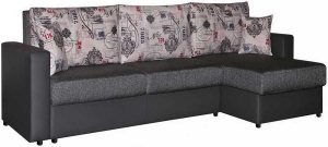 Угловой диван-кровать в ткани "Веймар"